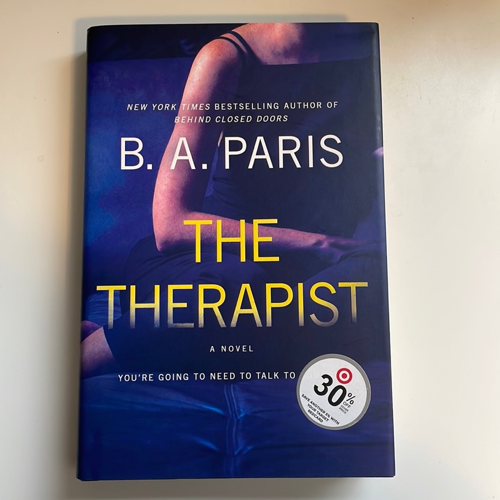 The Therapist by BA Paris